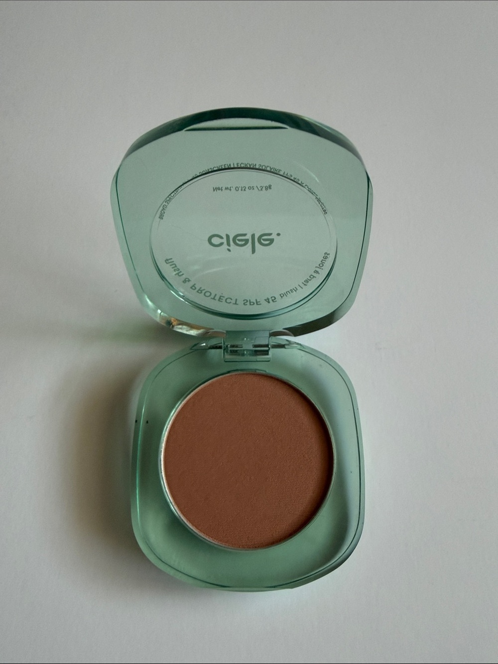 Ciele Tinted flush and protect Blush SPF 45 - swatched once - Picture 2 of 3